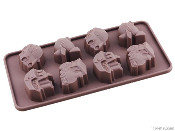 Silicone chocolate mould