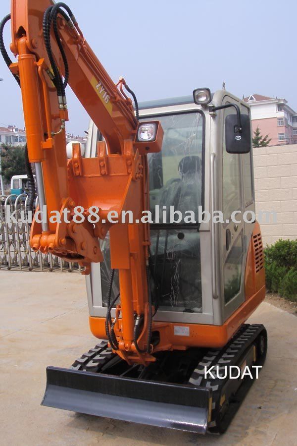 1.68ton excavator ZY16-8 /mini excavator