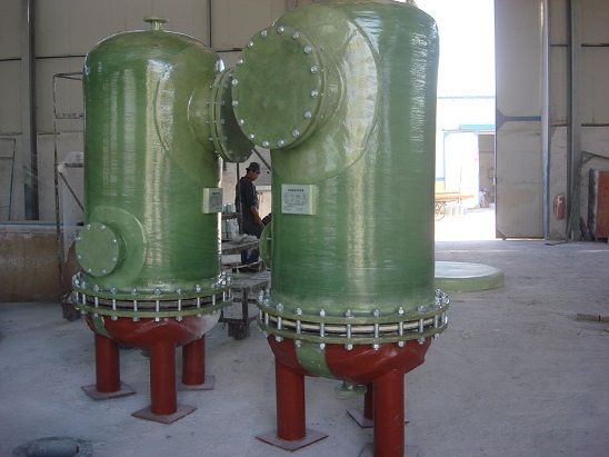 FRP reactor vessel