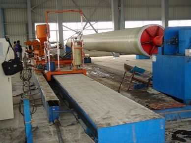 FRP pipe winding machine