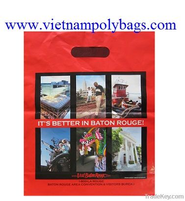 die cut plastic bag