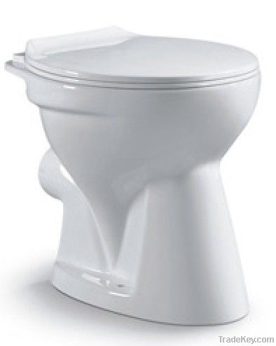 washdown piece toilet