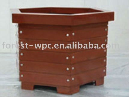 2012 Fire-resistant water proof and environmental protection wpc flower box