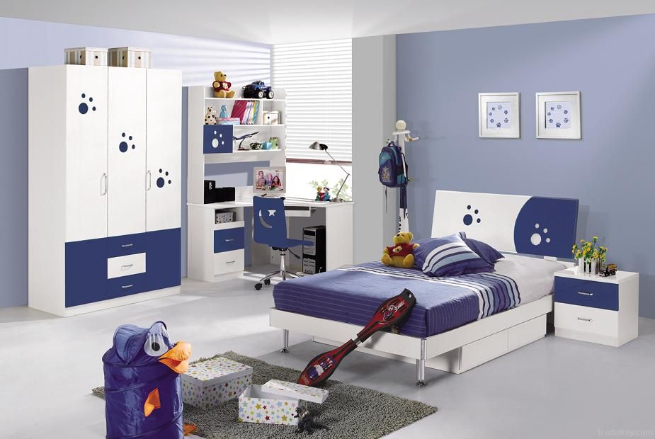 MDF Panels kids Bedroom Set