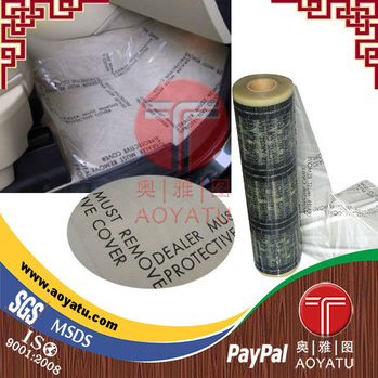 Transparent Auto Carpet Protective Film with Print