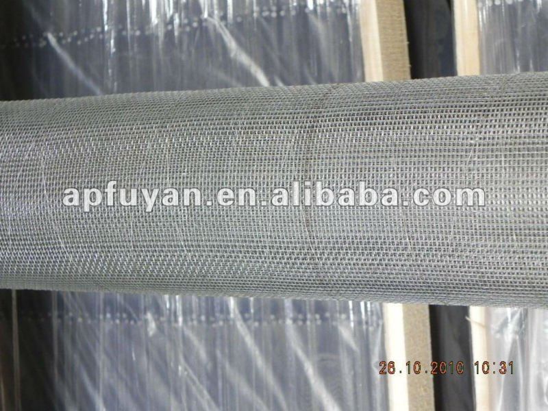 Soft steel galvanised square wire mesh