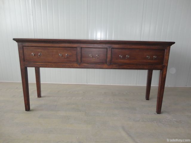 3 Drawers French Side Table