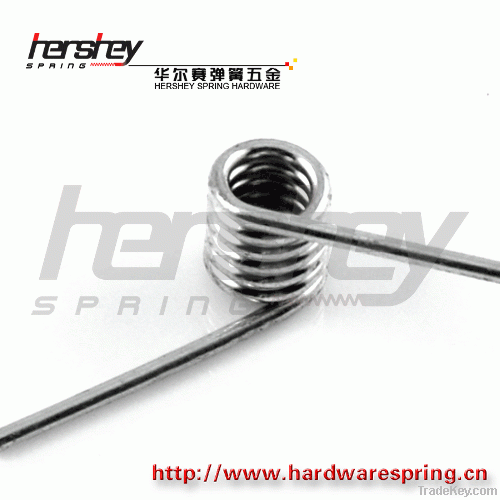 Clip torsion spring