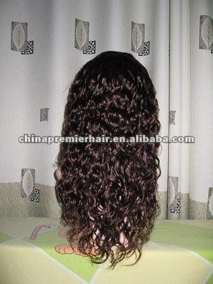 100% top quality 14",20" 4# glueless wig