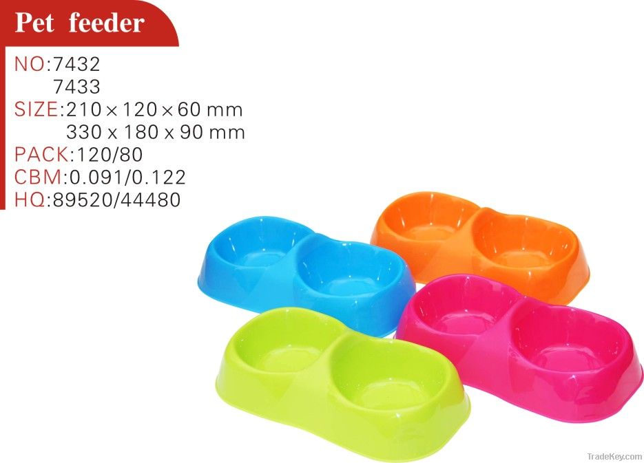 Plastic Pet Feeder