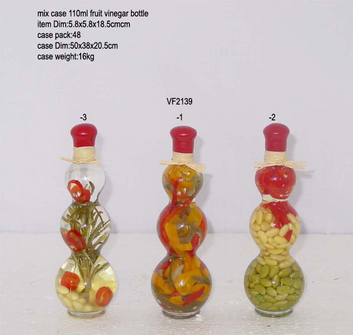 fruit vinegar bottle