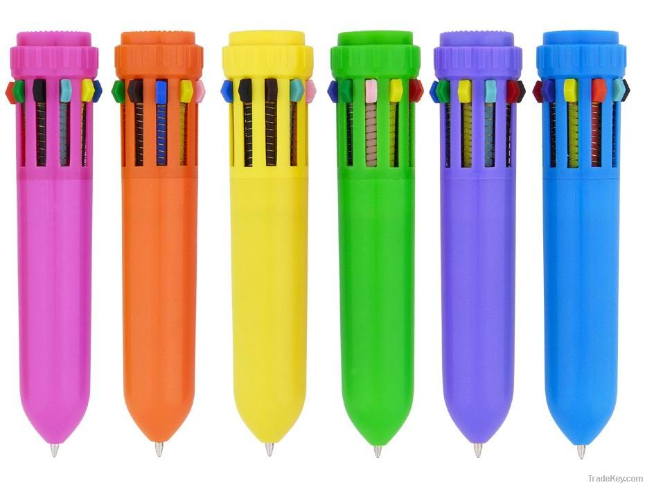 cheap colorful plastic ball pen