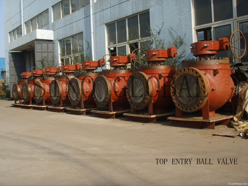 Top Entry Ball Valve  Port  Size:2&quot;~48&quot;