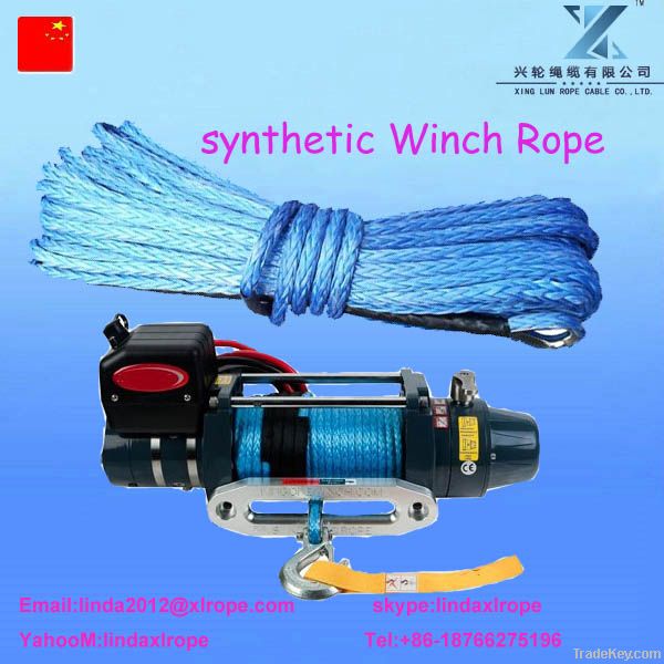 off-road winch line/ATV winch rope/SUV whinch ropes