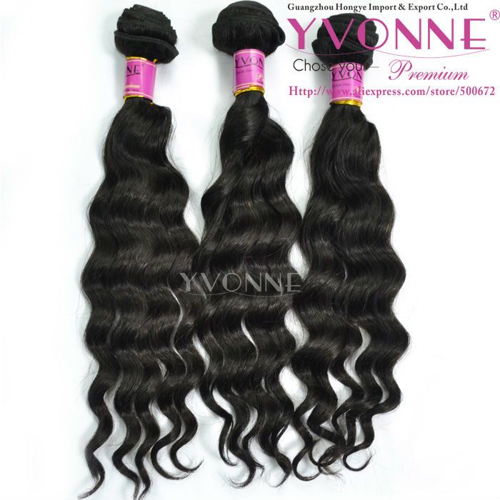 Brazilian virgin hair weft In stock hot sale hair bundles