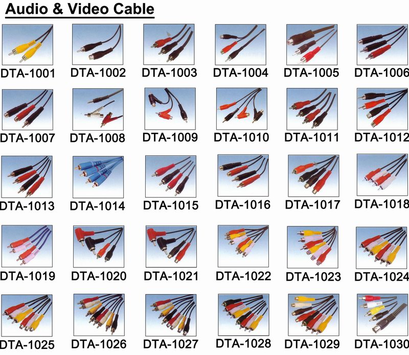 Audio & Video Cable