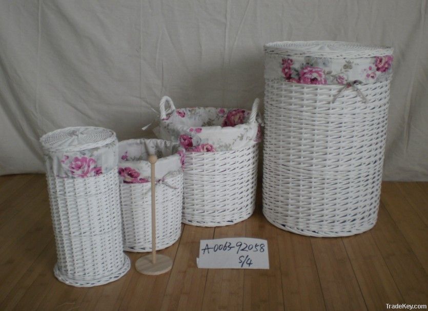 Homewood laundry willow basket