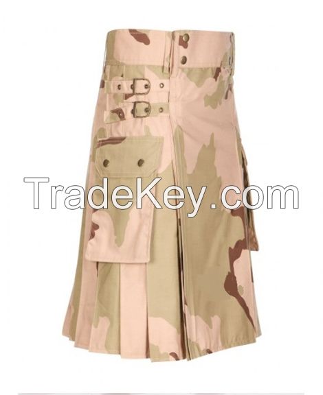 Desert Camo Utility Kilt