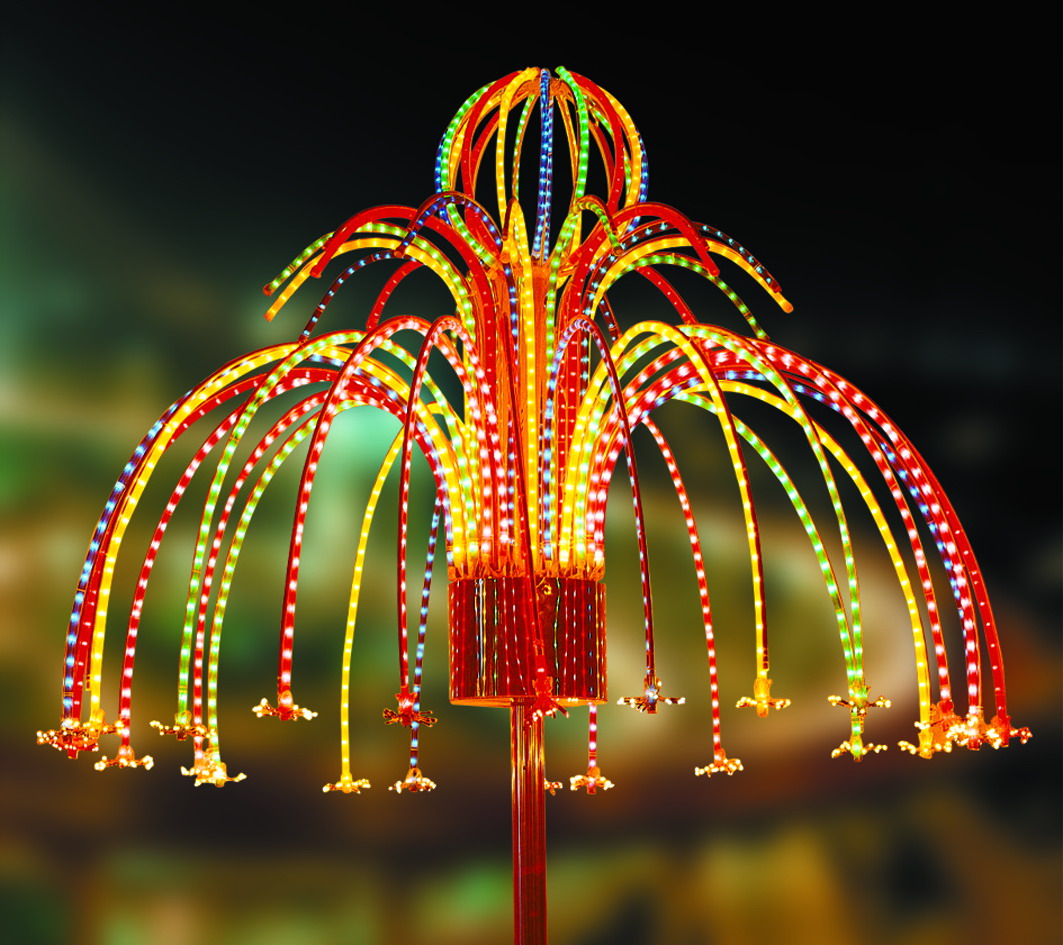 LED Lighted Firework, Outdoor Lighting Fixtures