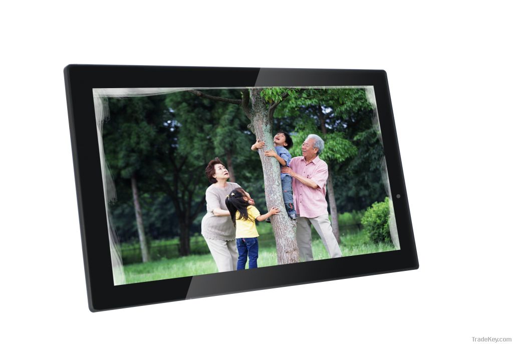 18.5'' large size digital photo frame for advertising, new LED panel