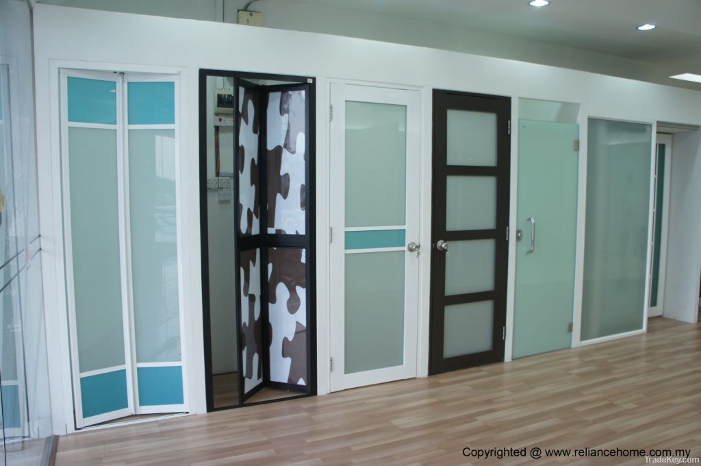 Aluminium Glass Folding Door