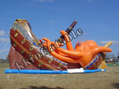 2014 hot inflatable slide price