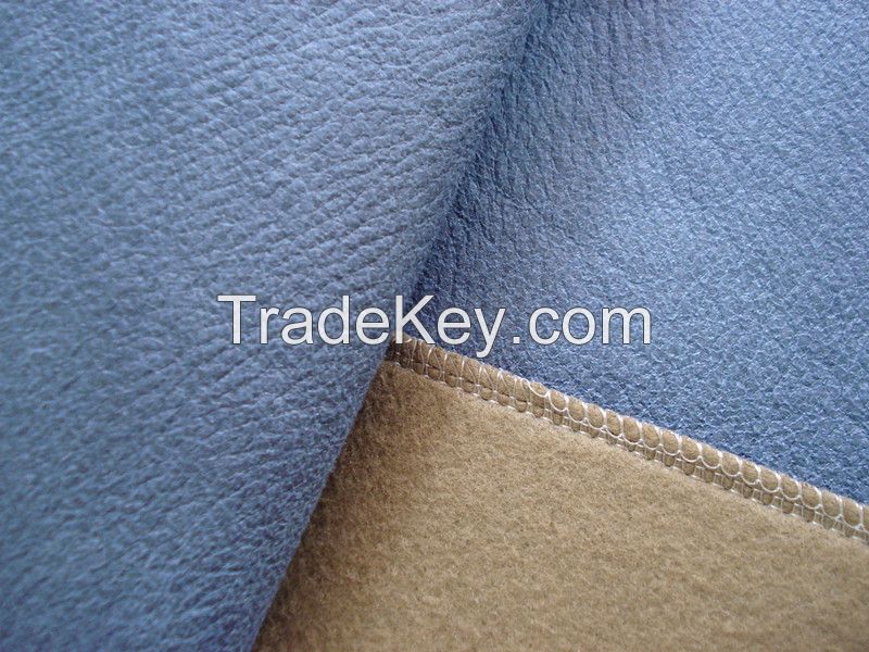 Polyester Leather Fabric for Sofa Covers