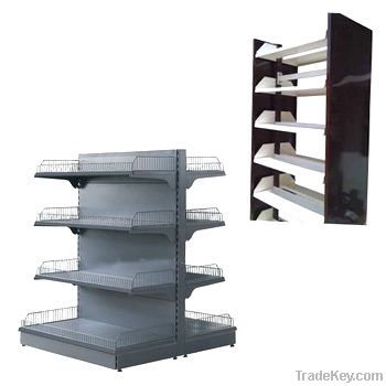 Supermarket&amp;store display equipment/metal gondola storage shelf&amp;rack s