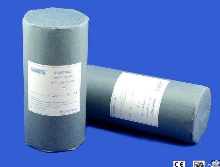 medical cotton Gauze Roll