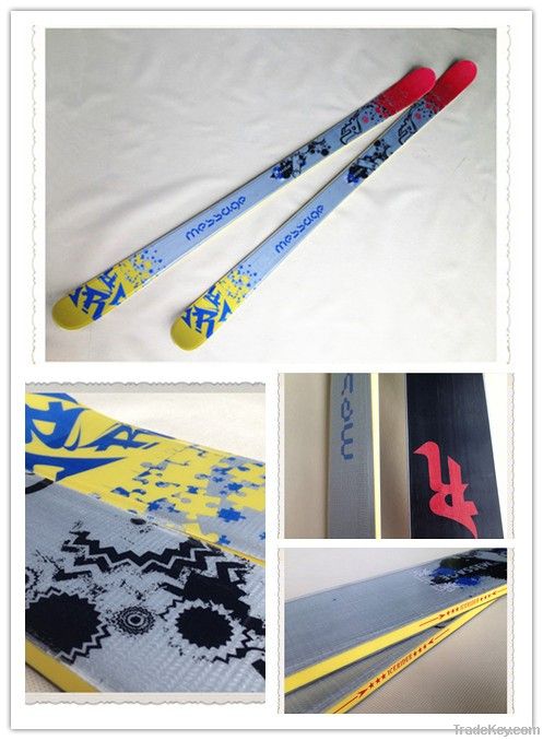 Freeride high quality skis