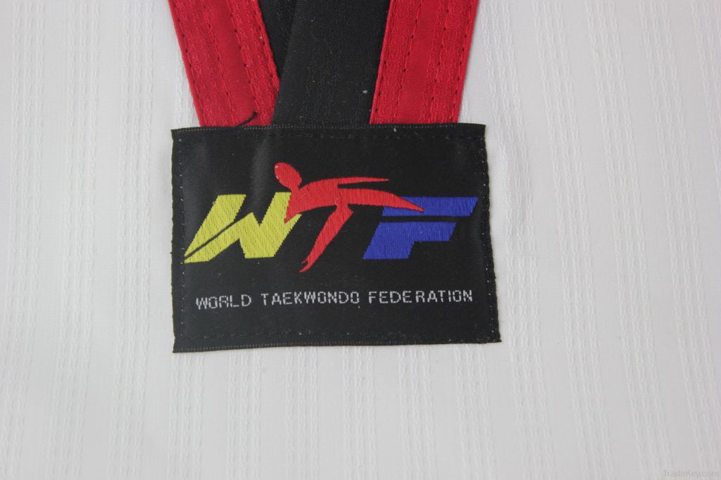 WTF approved Pine Tree poom collar taekwondo uniform