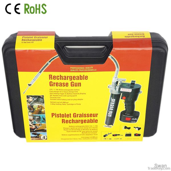 2013 new patent 12V cordless grease gun