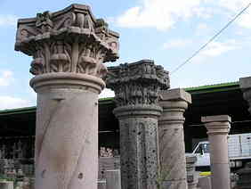 STONE COLUMNS