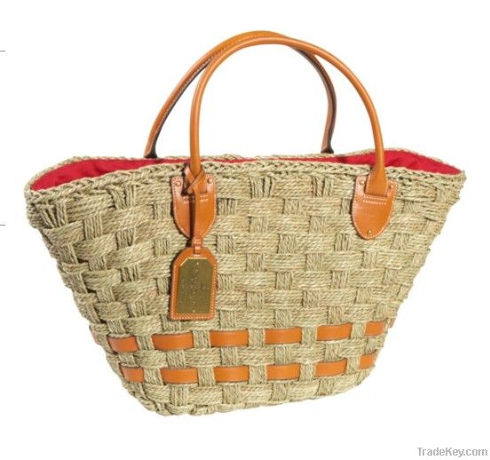 Women beach bag straw bag A-006