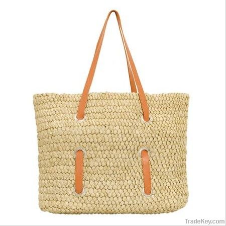 Women beach bag straw bag A-007