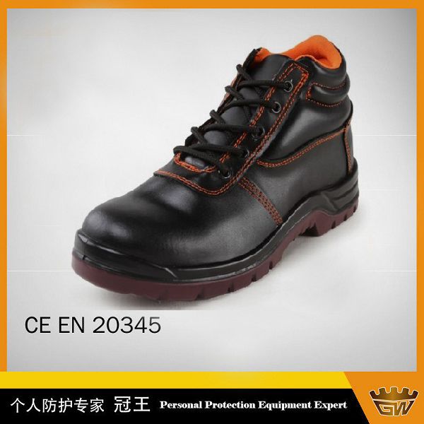 Fashion Men&#039;s Work Safety Shoes With EN 20345 For Construction Workers