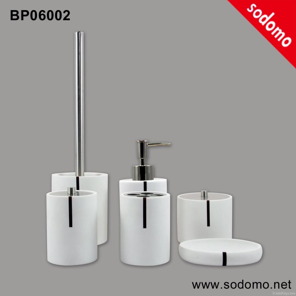 Resin Bathroom Accessories Set