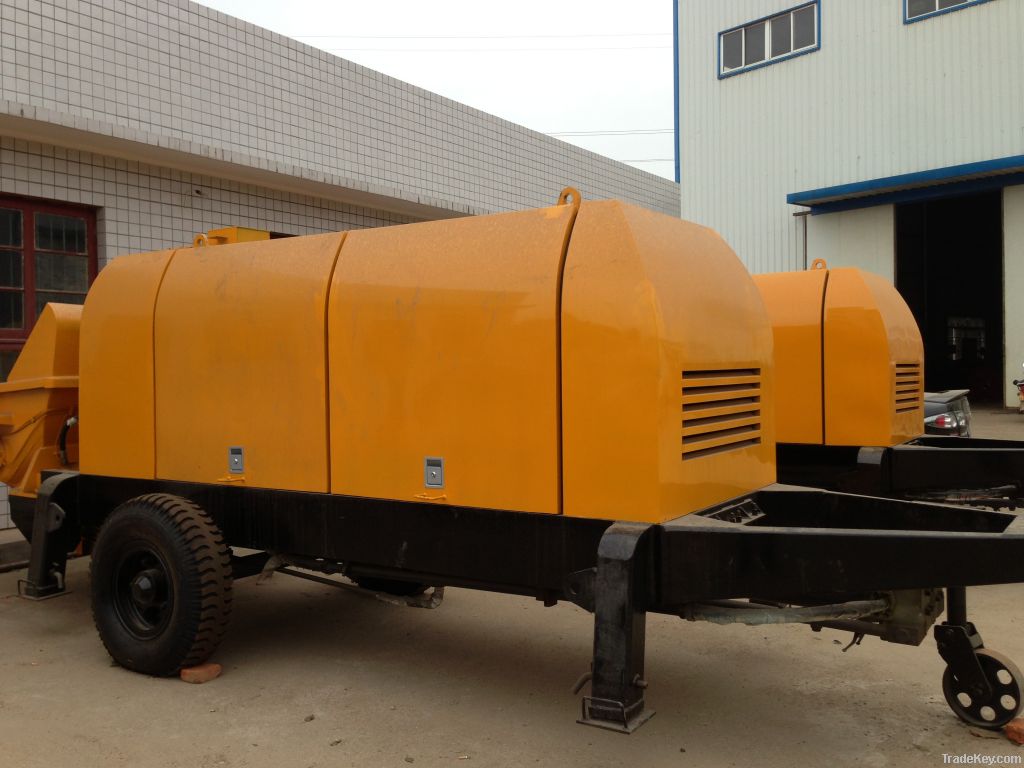 Electric or Diesel Motor Concrete Pump