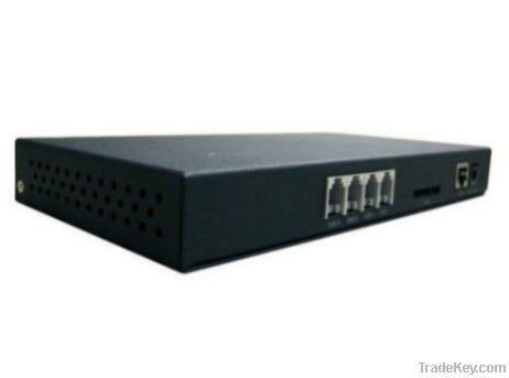 IPPBXs, 4 Ports FXS/FXO Asterisk VoIP PBXs with Video Calls, Supports