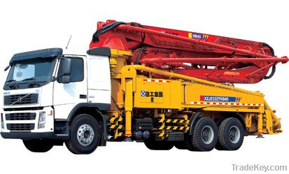 concrete pump truck