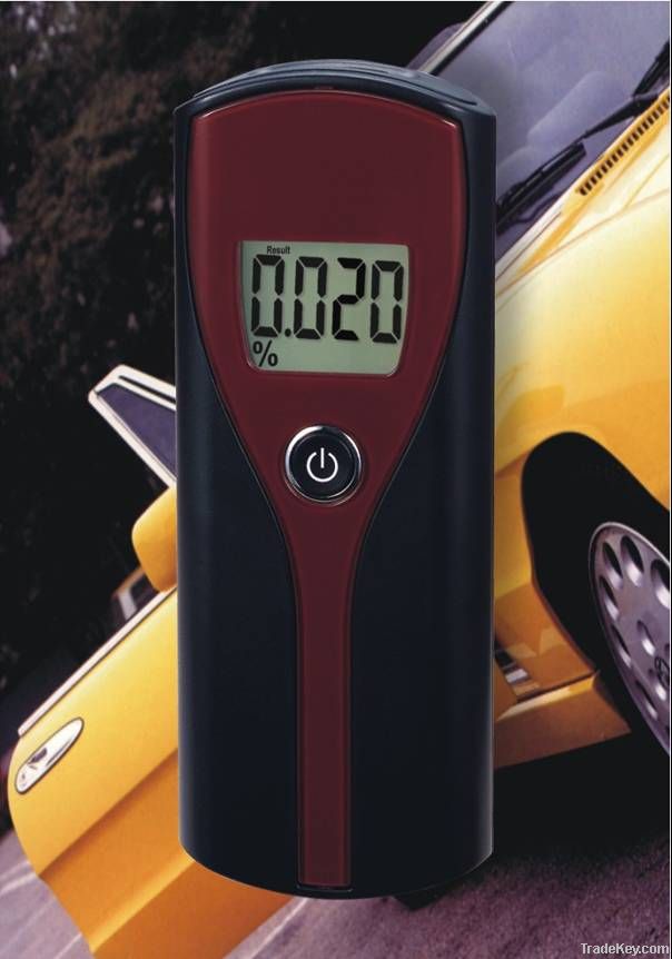 breath alcohol tester with LCD display