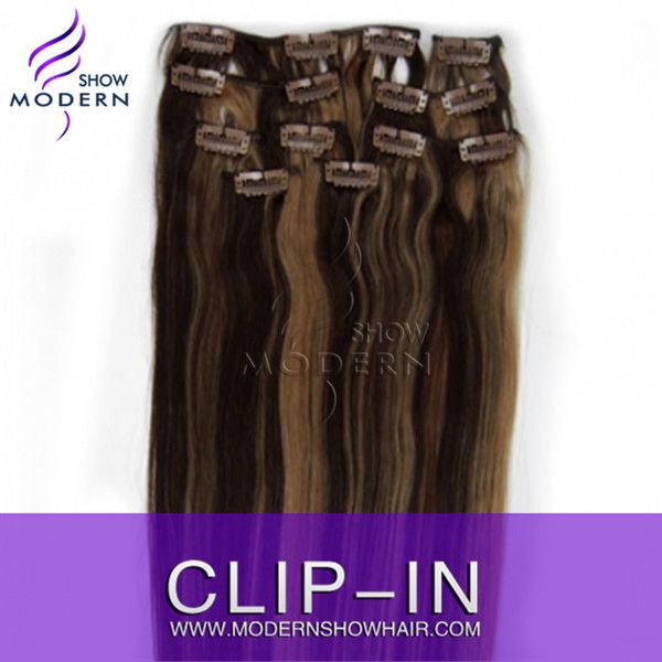 Eye catching excellent quality clip in hair extension