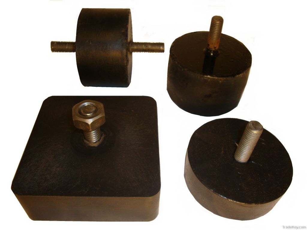 Shock absorber, shock mounts, elevator buffer, elevator bumper,