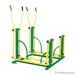 Outdoor exercise equipment-Double Walking machine