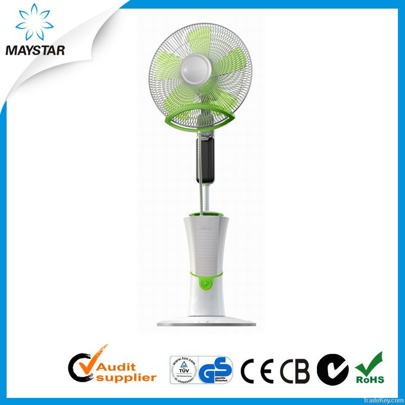 2013 16-inch low price best stand misting spray fog mist fan