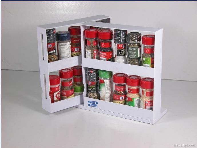 plastic spice rack set