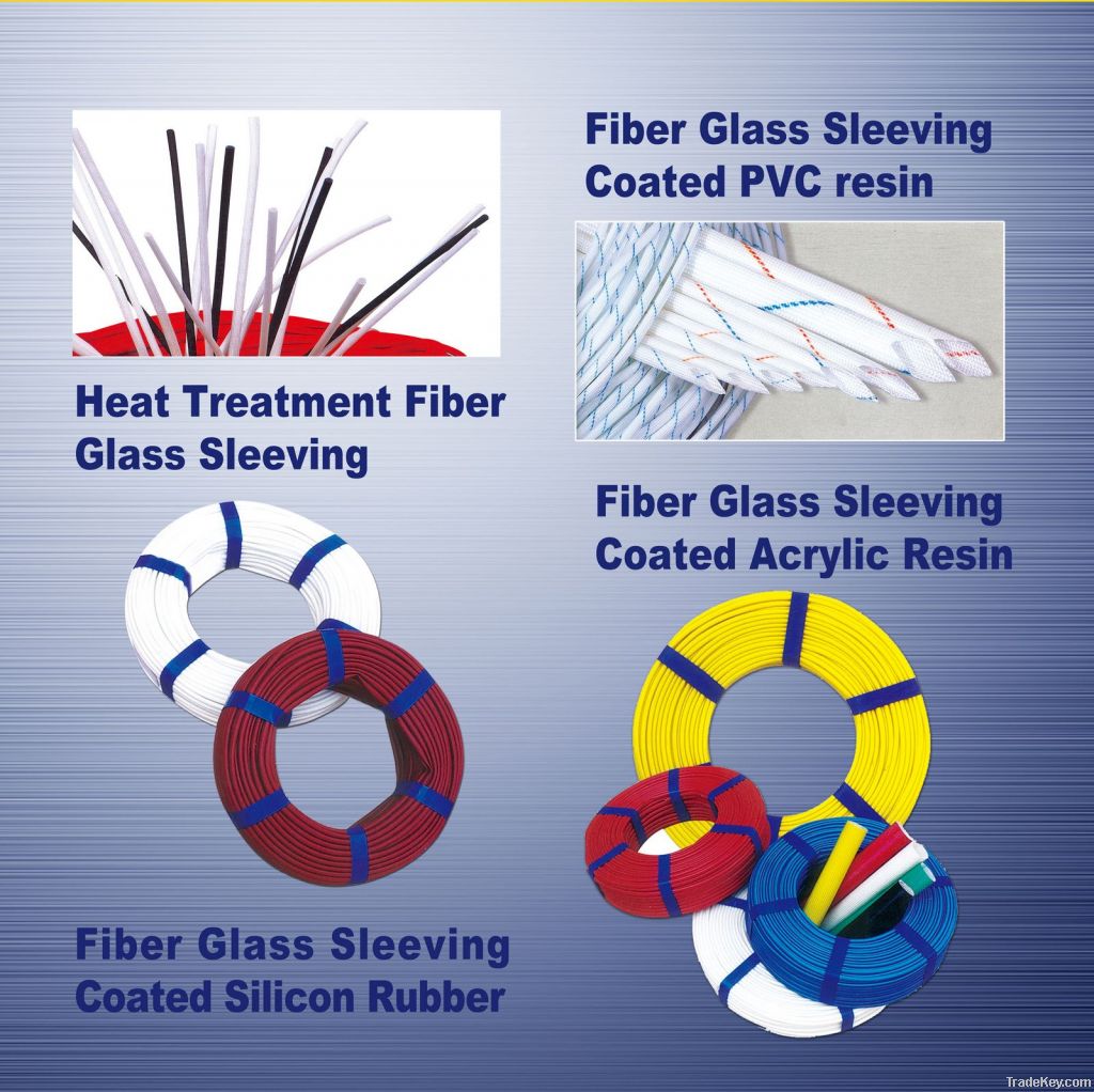 pvc E-glass sleevings