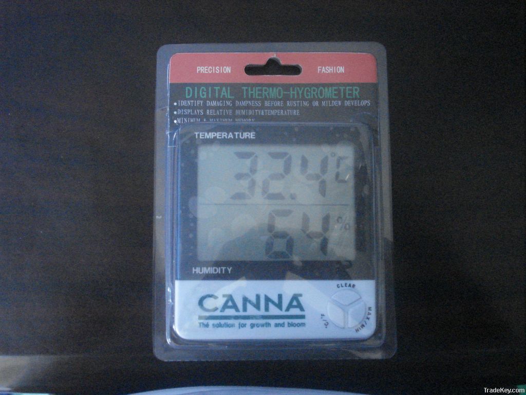 digital lcd thermo hygrometer wire or wireless