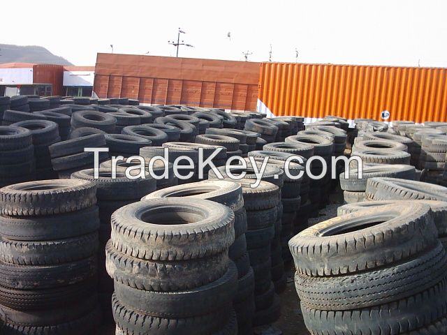 Scrap used Tyres (tires) in Bales and loose 