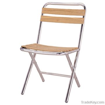 Aluminum Wooden Chair